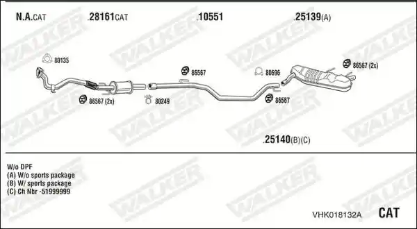 WALKER VHK018132A