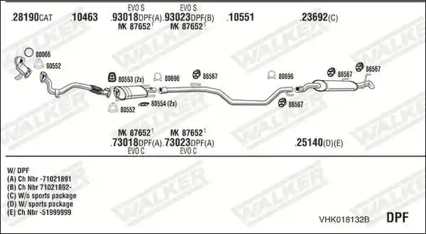WALKER VHK018132B