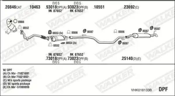 WALKER VHK018133B