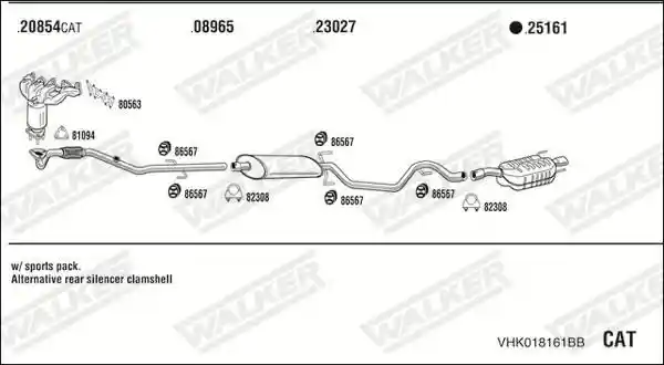 WALKER VHK018161BB