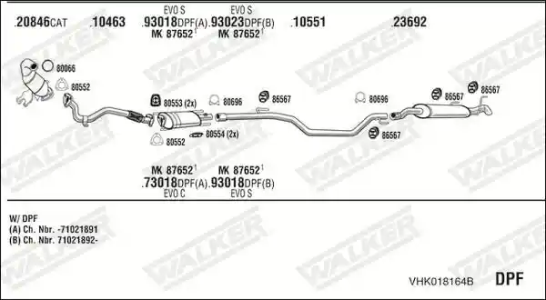 WALKER VHK018164B