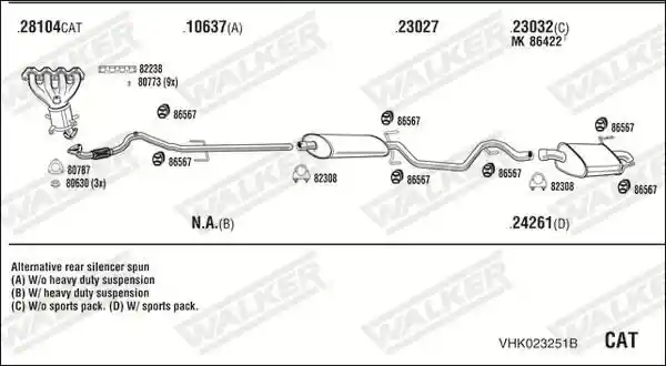 WALKER VHK023251B