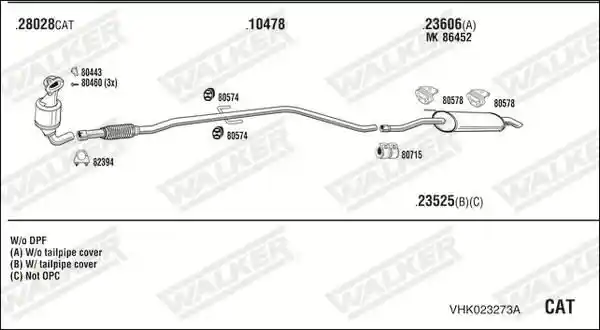 WALKER VHK023273A