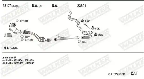WALKER VHK027509B