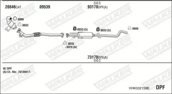 WALKER VHK032158B