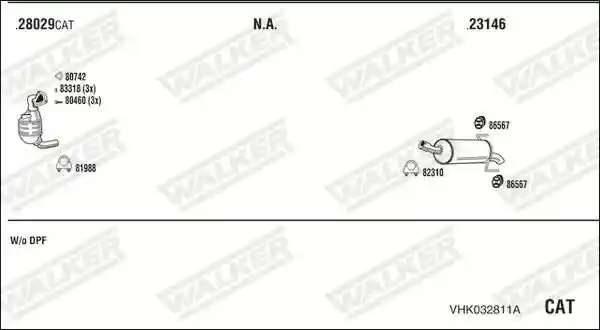 WALKER VHK032811A