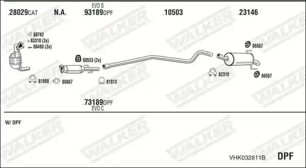 WALKER VHK032811B