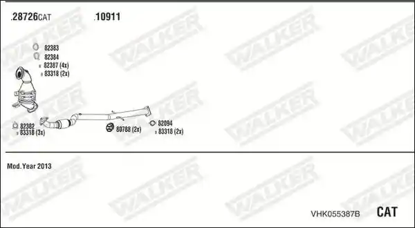WALKER VHK055387B