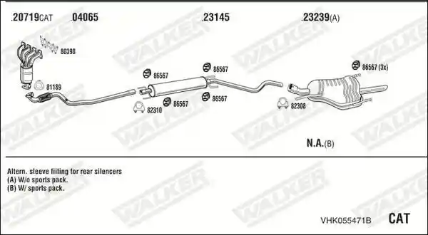 WALKER VHK055471B