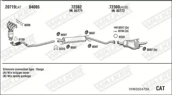 WALKER VHK055472A