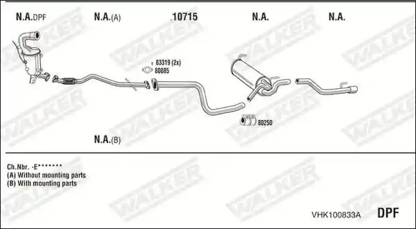 WALKER VHK100833A