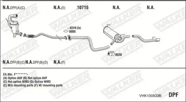 WALKER VHK100833B