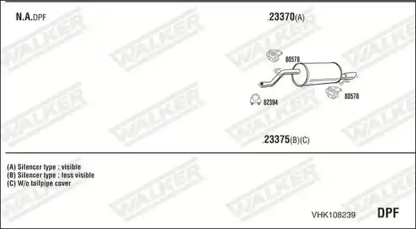 WALKER VHK108239