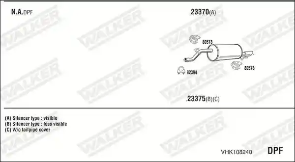 WALKER VHK108240