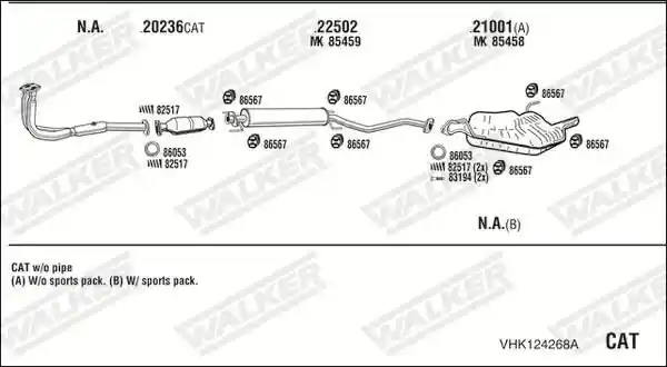 WALKER VHK124268A
