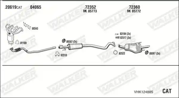 WALKER VHK124885