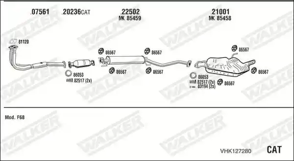 WALKER VHK127280