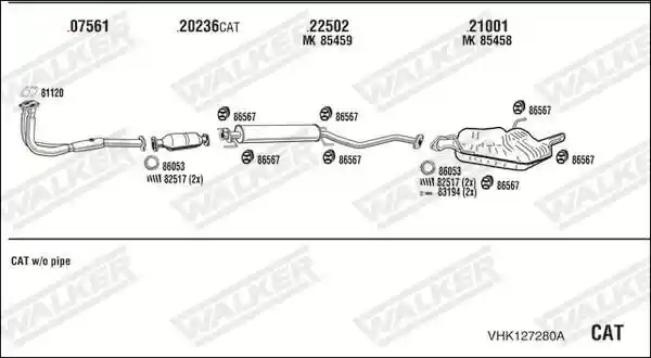 WALKER VHK127280A