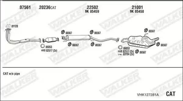 WALKER VHK127281A