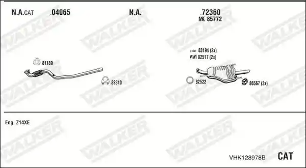 WALKER VHK128978B