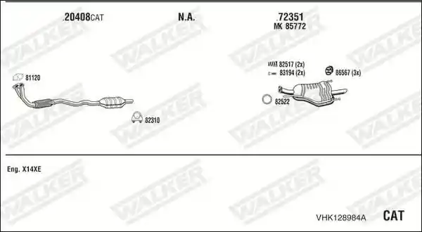 WALKER VHK128984A