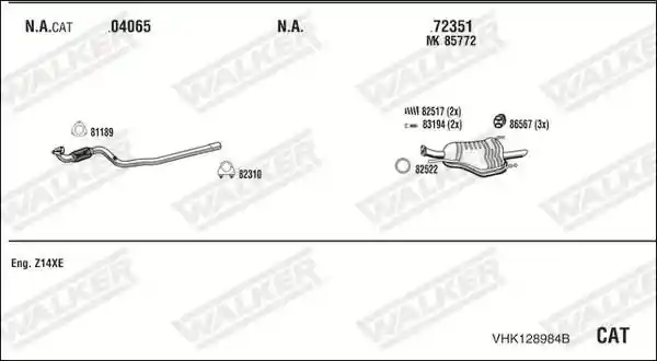 WALKER VHK128984B