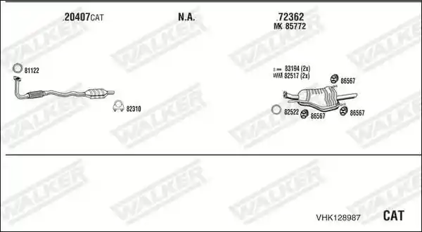 WALKER VHK128987