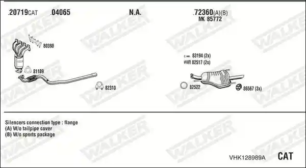 WALKER VHK128989A