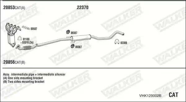 WALKER VHK129002B