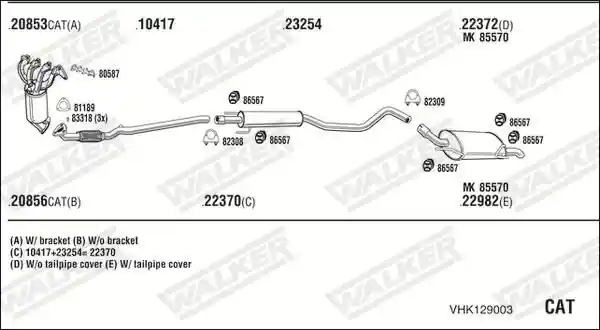 WALKER VHK129003