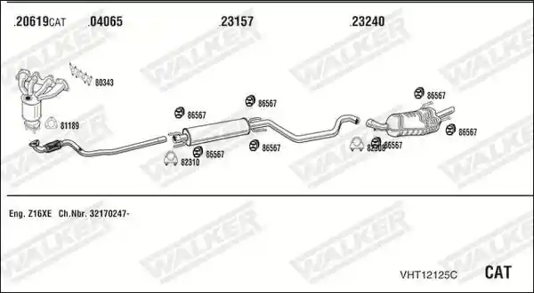 WALKER VHT12125C