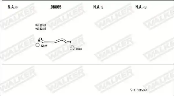 WALKER VHT13509