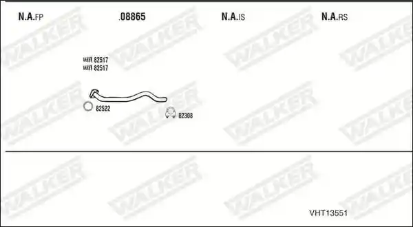 WALKER VHT13551