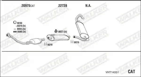 WALKER VHT14551