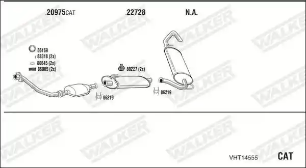 WALKER VHT14555