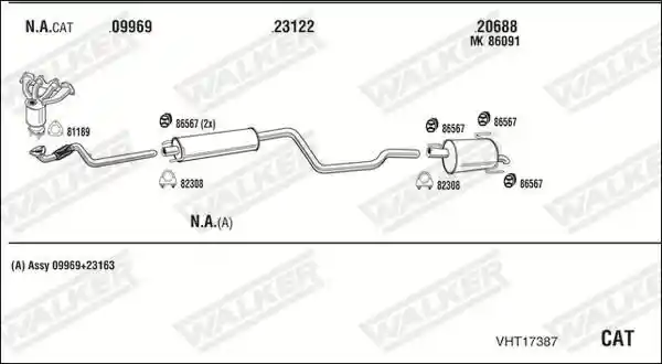 WALKER VHT17387