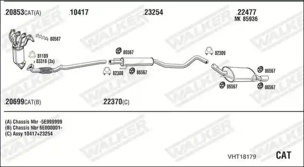WALKER VHT18179