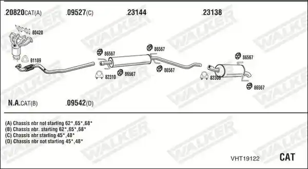 WALKER VHT19122