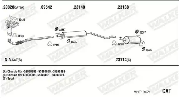 WALKER VHT19421