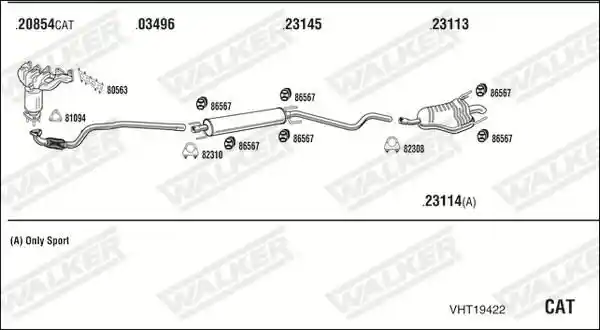 WALKER VHT19422