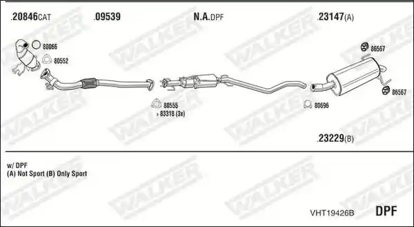 WALKER VHT19426B
