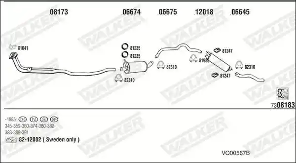 WALKER VO00567B