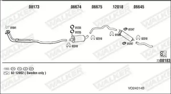 WALKER VO24014B