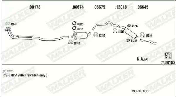 WALKER VO24016B