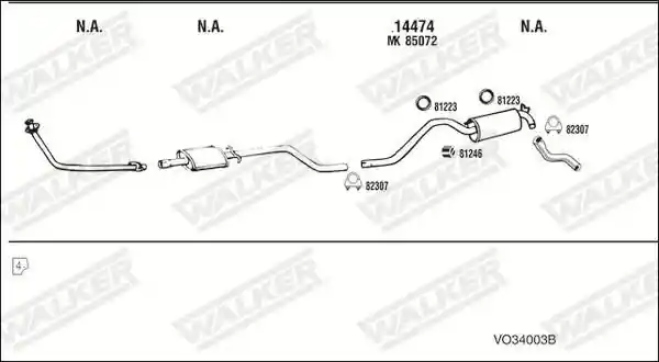 WALKER VO34003B
