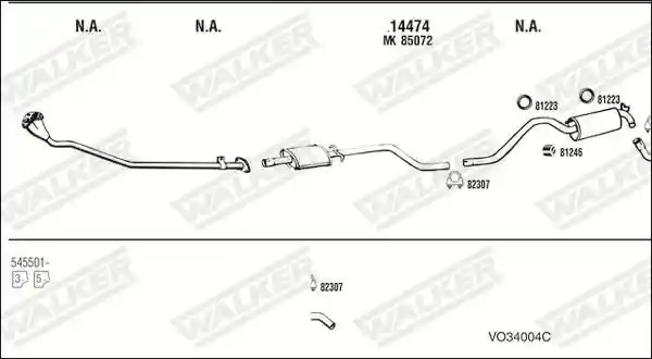 WALKER VO34004C