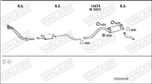 WALKER VO34024B