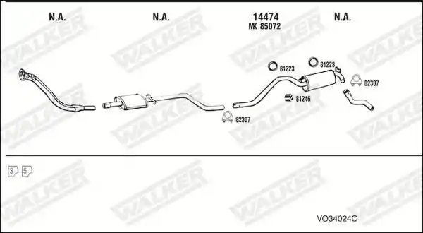 WALKER VO34024C