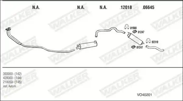 WALKER VO40201