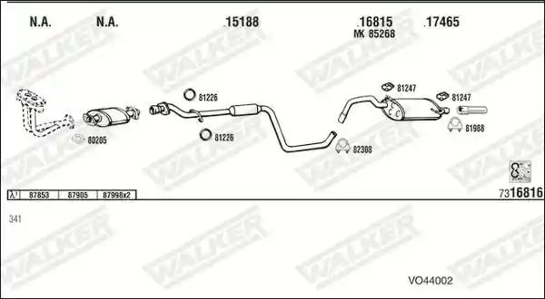 WALKER VO44002
